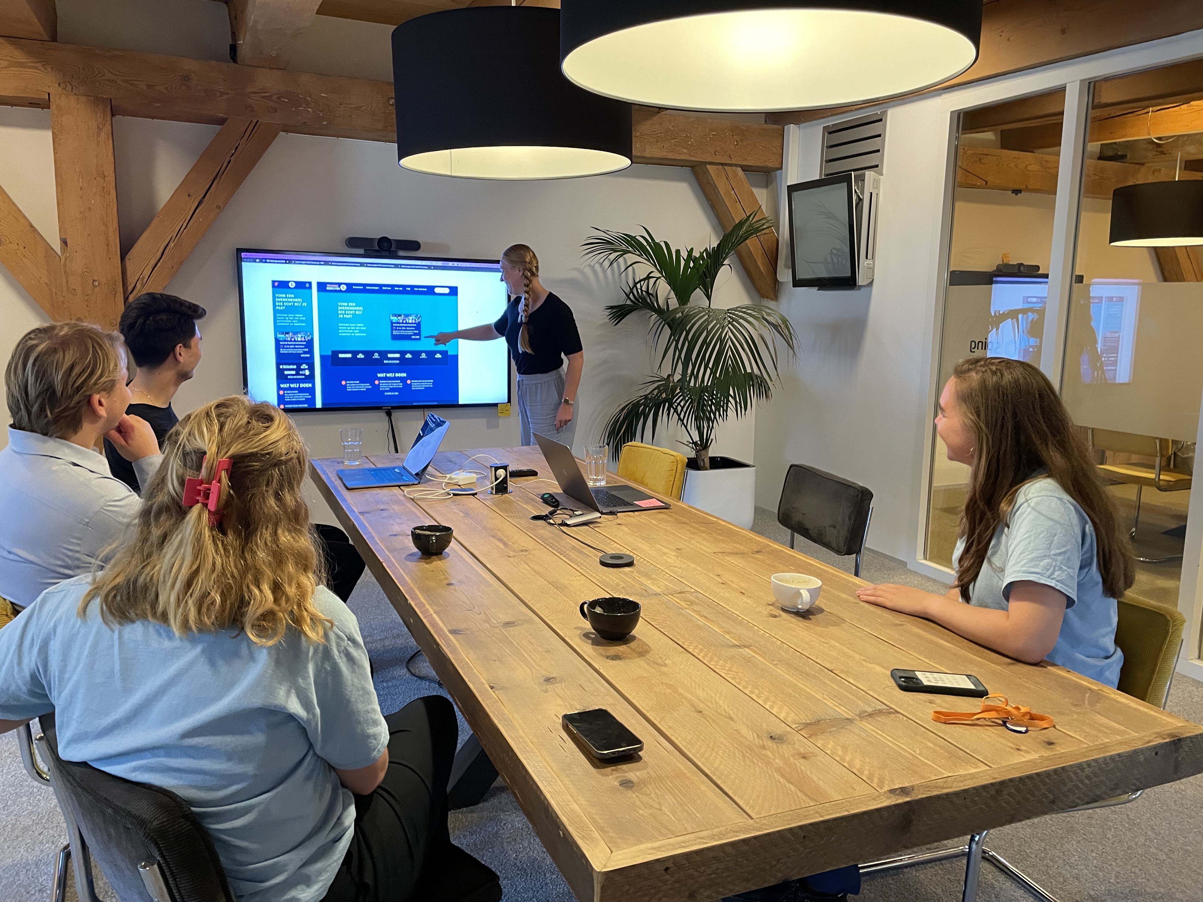 Sping presentatie voor Techniek Bedrijven stakeholders